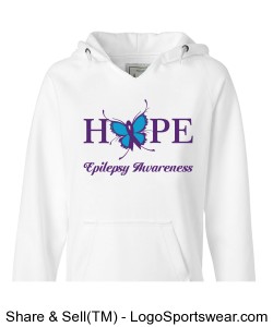 Hope Epilepsy Awareness Hoodie Design Zoom
